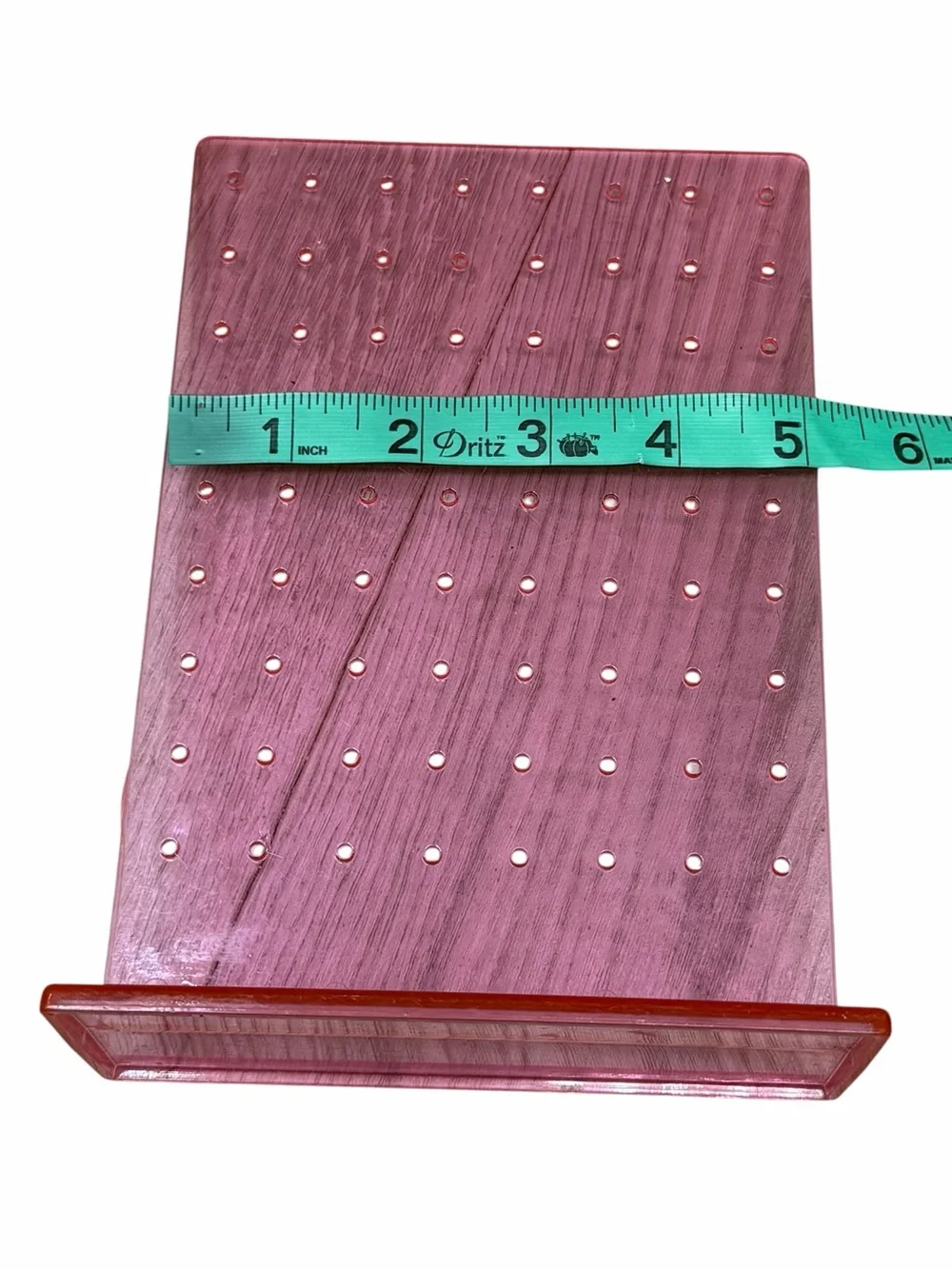10/$25🦋 Azar Displays Hot Pink Translucent Acrylic Pegboard Earring Display